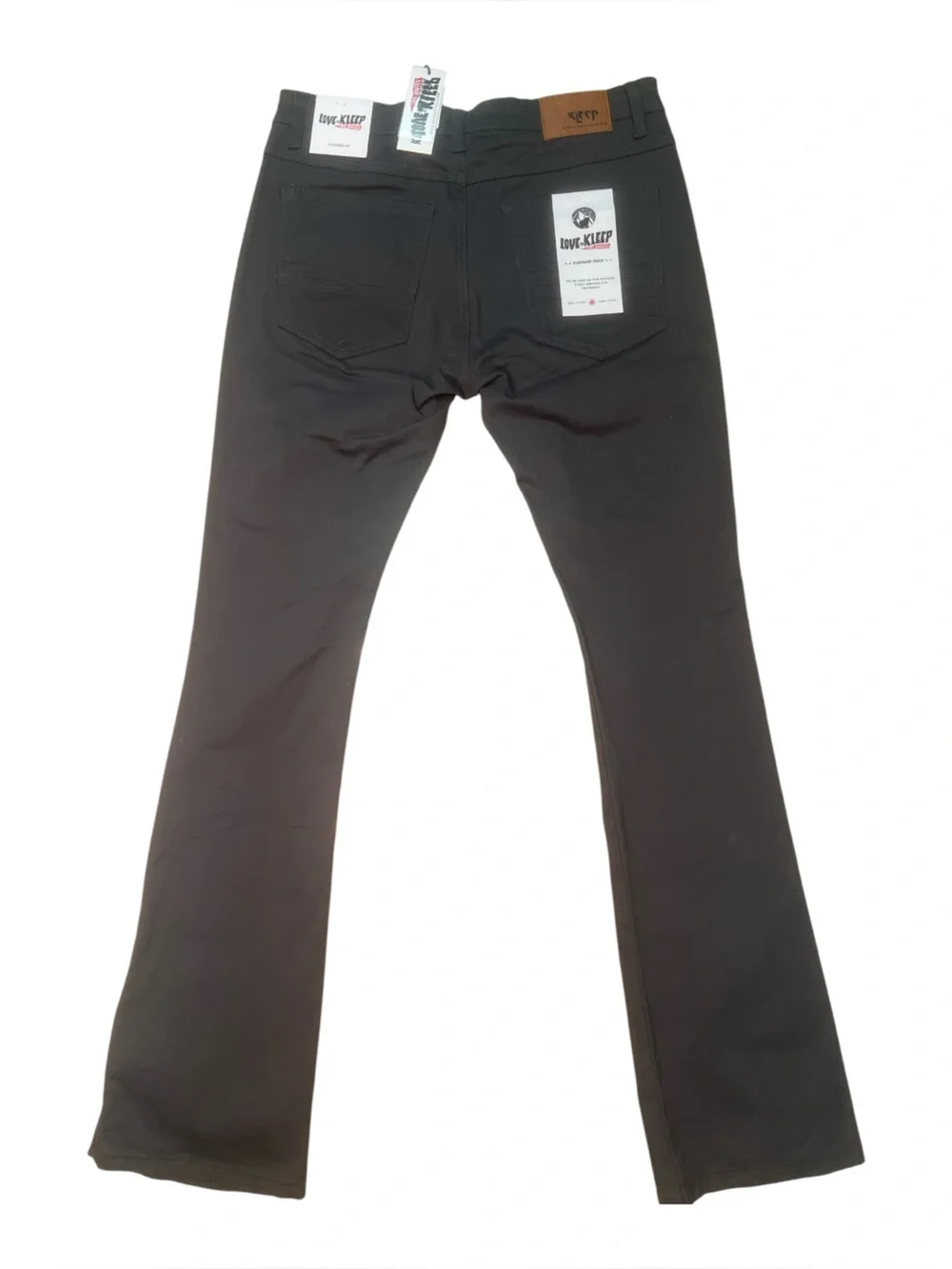 Sz 34 cargo pockets stacked casual pants
